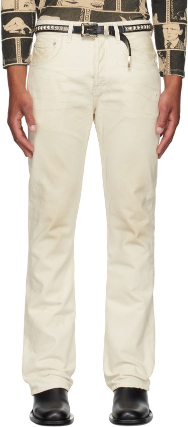Džínsy Enfants Riches Déprimés Enfants Riches Déprimés Classic Flare Leg Jeans Biela | 050-401, 0
