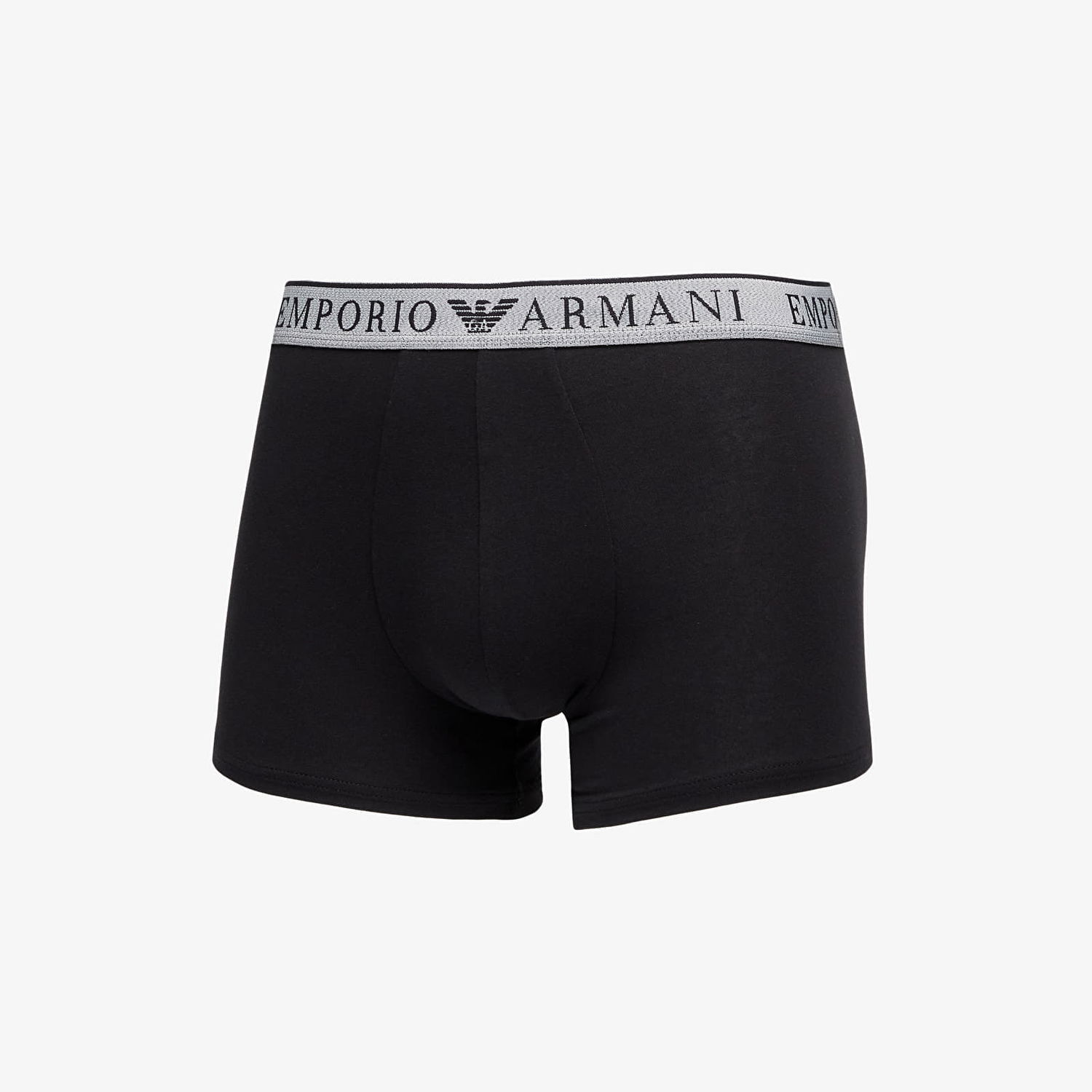 Boxerky Emporio Armani EA7 Men's Knit Trunk 2-Pack Nero/ Bianco M Čierna | 111769 4F720 10320, 1