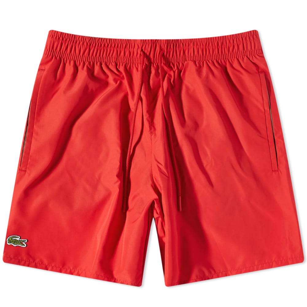 Plavky Lacoste Classic Swim Short Červená | MH6270-8UN, 0