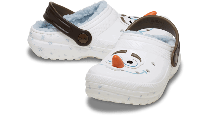 Tenisky a topánky Crocs Kids' Disney Frozen Olaf Lined Clogs Biela | 210234-90H, 1
