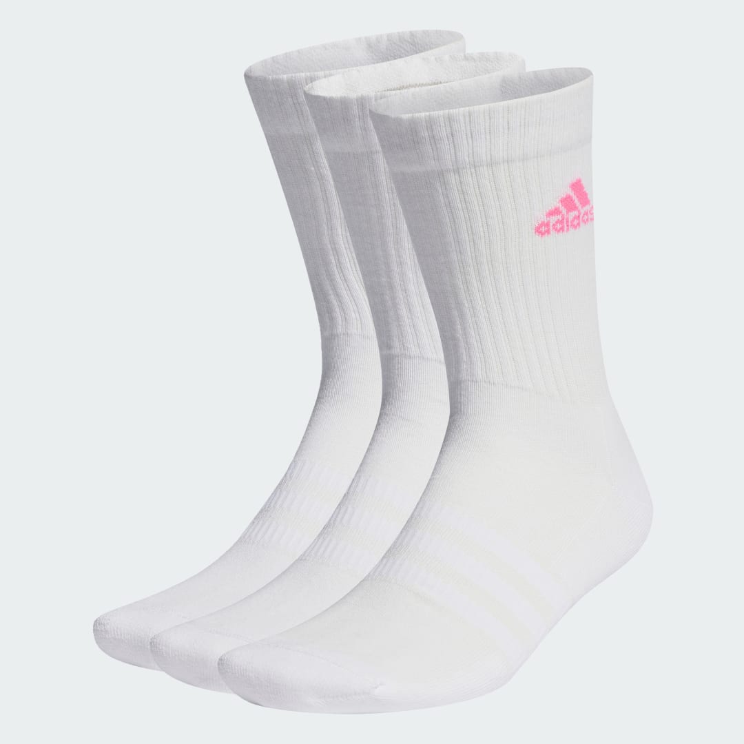 Ponožky adidas Performance Cushioned Crew Socks – 3 pairs Biela | IP2635, 1