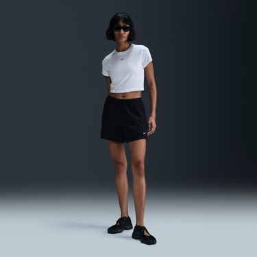 Tričko Nike Sportswear Chill Knit Cropped T-Shirt Biela | HF9538-101, 2