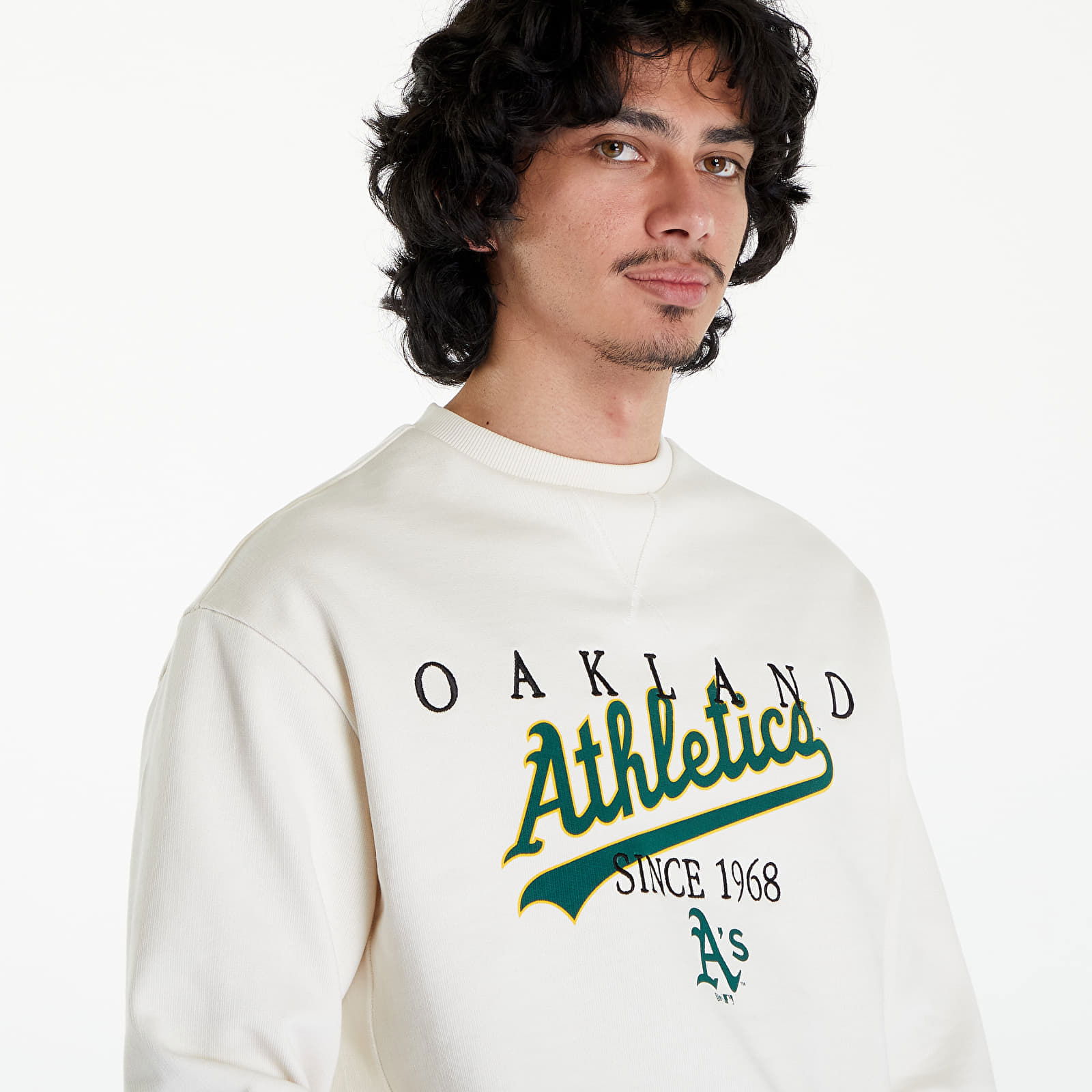 Oakland Athletics MLB Lifestyle Crew Neck Sweatshirt UNISEX