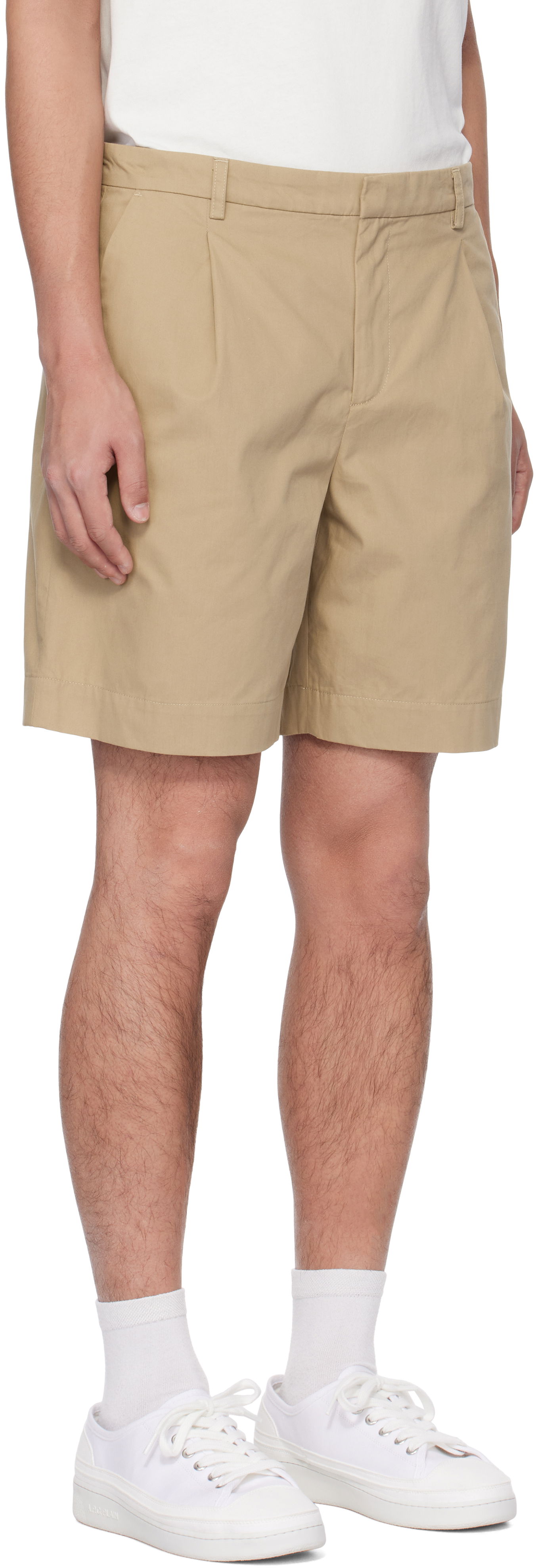 Šortky A.P.C. A.P.C. Crew Shorts Béžová | COGZR-H10198, 1