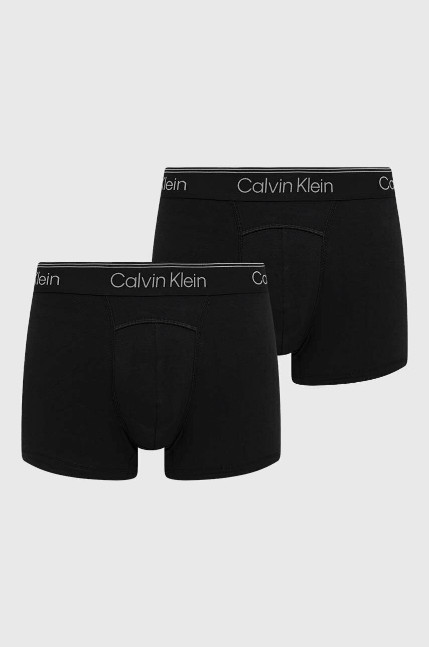 Boxerky CALVIN KLEIN Boxers 2-pack Čierna | 000NB3544A.PPYX, 0