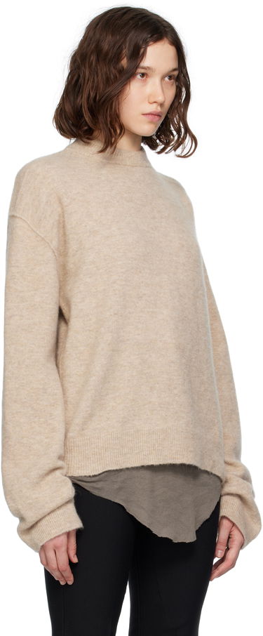 Sveter Rick Owens Rick Owens Concordians Tommy Long Sleeve Sweater Čierna | RP02E4655 KWP, 4