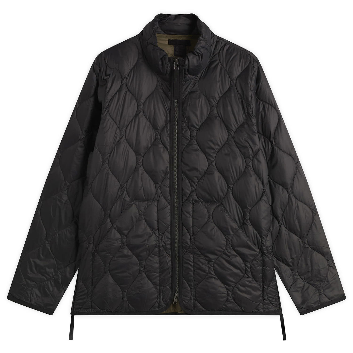 Prešívaná bunda TAION Military Hi-Neck Zip Softshell Down Jacket Size Small Čierna | TAION-102ALSZML-1-BLK, 1