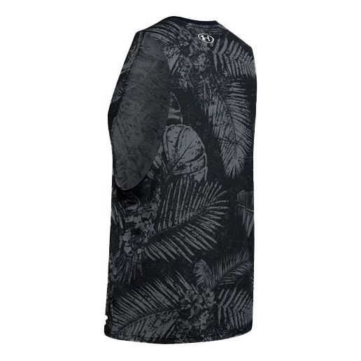 Tričko Under Armour Project Rock Aloha Camo Tank Čierna | 1351590-001