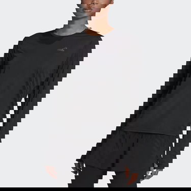 Tričko adidas Originals Run Icons Running Long Sleeve Čierna | H57745, 5