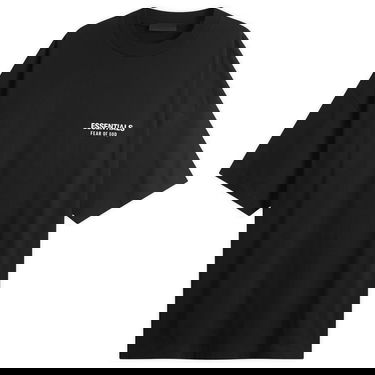 Tričko Fear of God ESSENTIALS Core Logo Jersey T-Shirt Čierna | 125HO244360F, 0