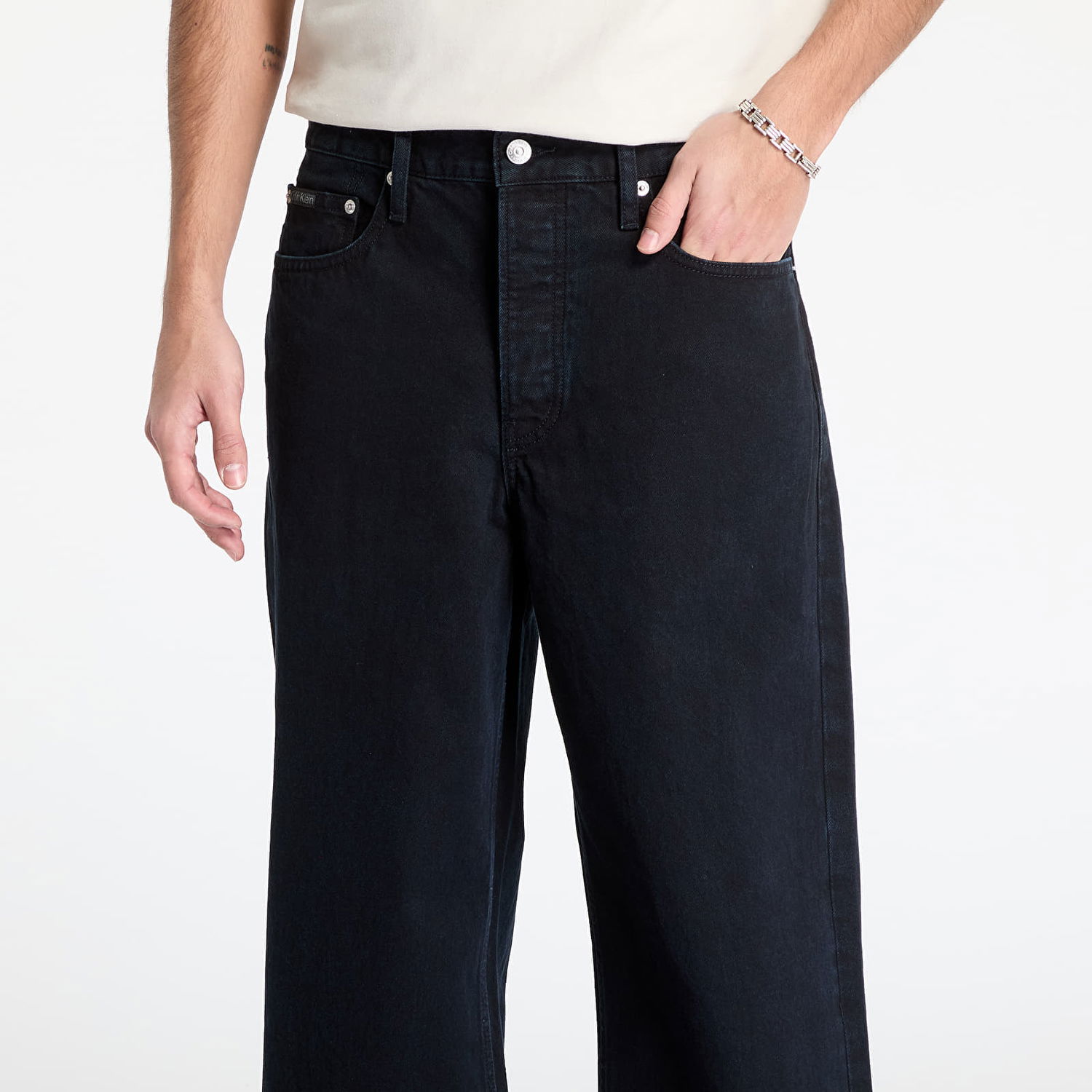 Džínsy CALVIN KLEIN Calvin Klein Jeans 90'S Loose Jeans Navy | J30J327398 1BJ, 1