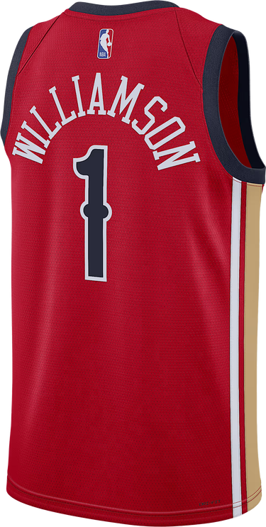 Dres Jordan Dri-FIT NBA Swingman Zion Williamson New Orleans Pelicans Statement Edition 2023/24 Jersey Červená | DX8655-657, 2