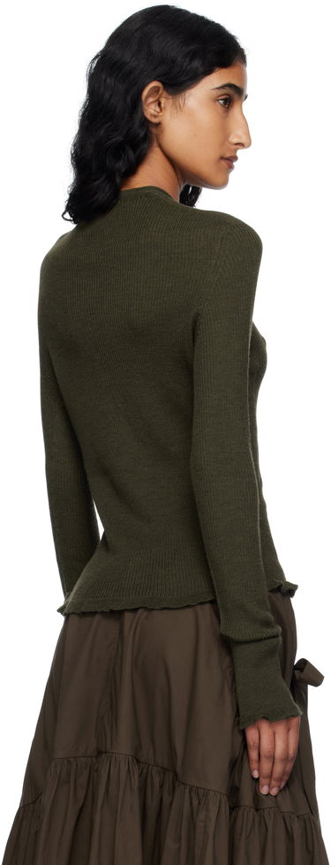 Sveter Cecilie Bahnsen Cecilie Bahnsen Bessie Knit Cardigan Zelené | 2.25KNI52003 BESSIE CARDIGAN, 2