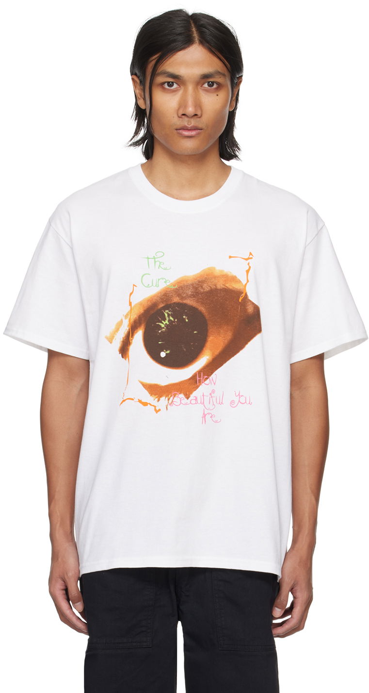 Tričko Noah The Cure 'How Beautiful You Are' T-Shirt Biela | T204FW23, 0