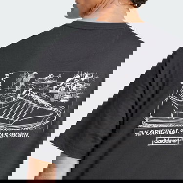 Tričko adidas Performance 75th Anniversary Graphic T-Shirt Čierna | JX9070, 4