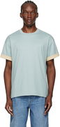 Blue Double Layer T-Shirt