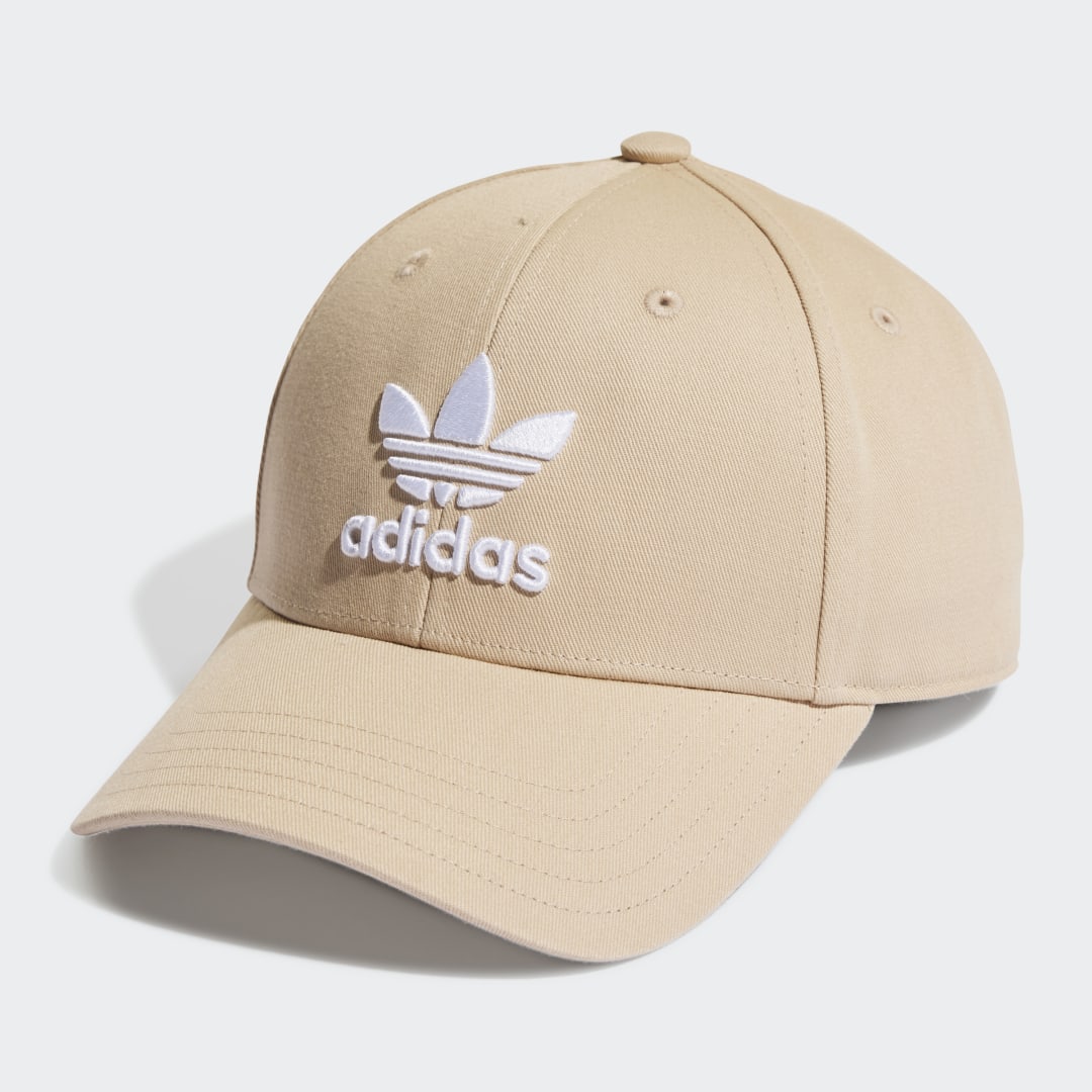 Šiltovka adidas Originals Trefoil Baseball Cap Béžová | HL9326, 0