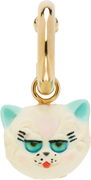 Valentino Garavani 'Le Chat De La Maison' Clip-On Cat Face Earring