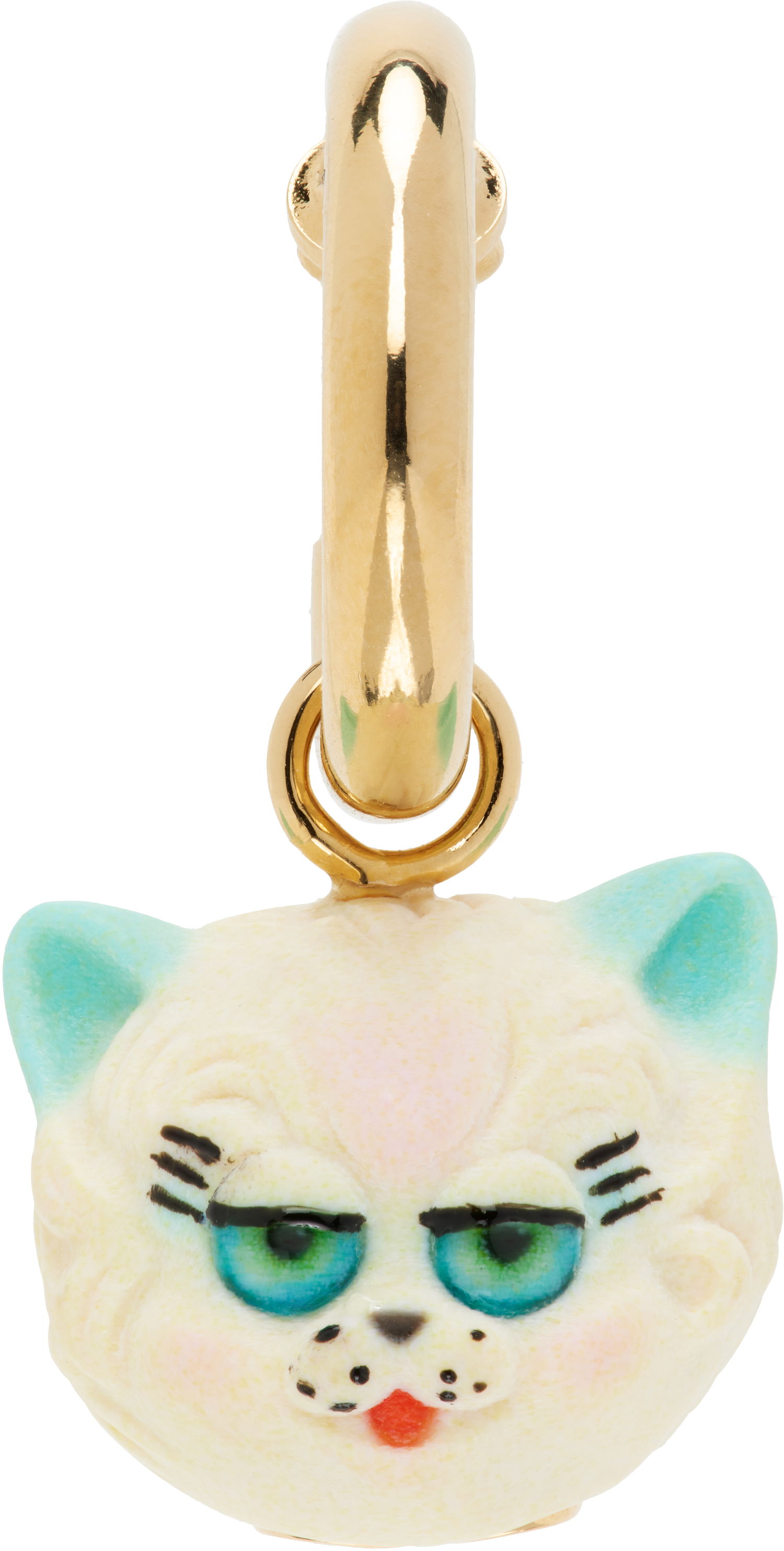 Náušnice Valentino Valentino Garavani 'Le Chat De La Maison' Clip-On Cat Face Earring Rôznofarebný | 7Y2J0AL6VQY, 0