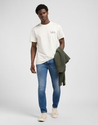 Džínsy Lee Rider Slim Jeans 38x34 Modrá | 112371199, 1