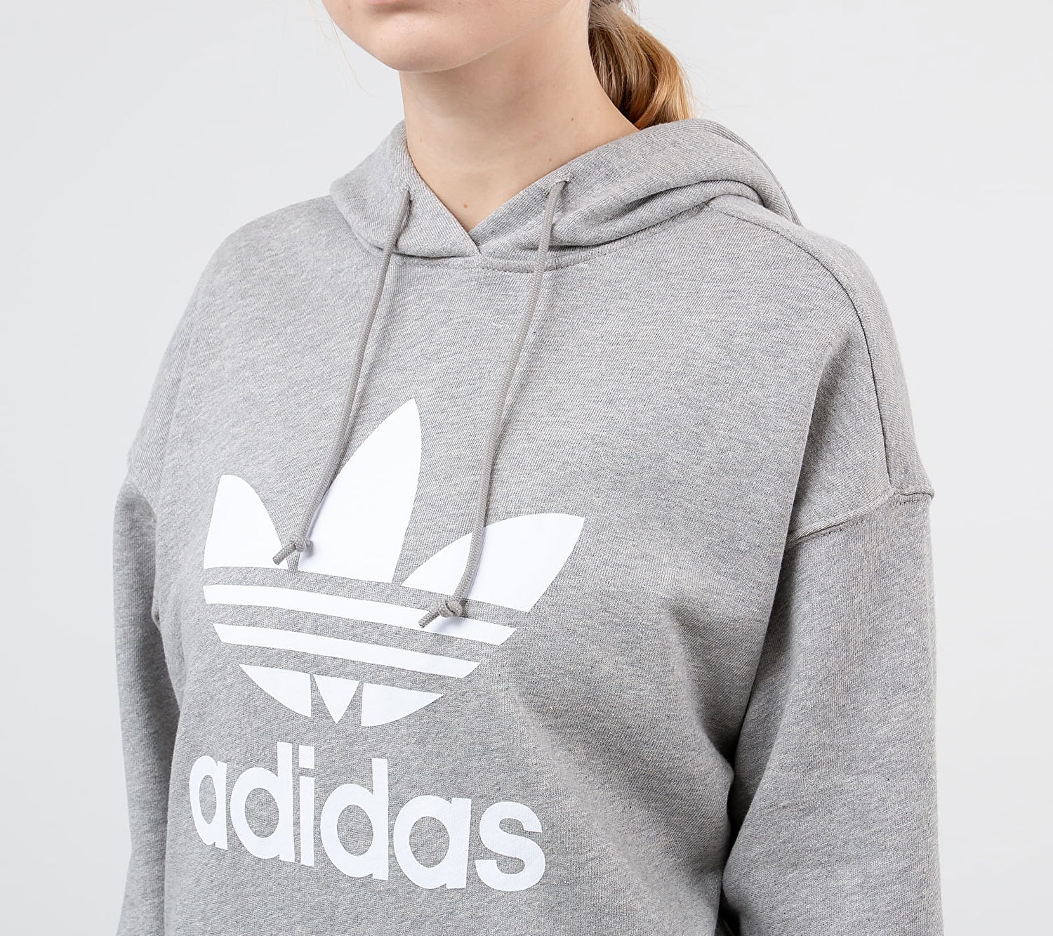 Mikina adidas Originals Trefoil Hoodie Šedá | FM3304, 1