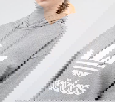 Mikina adidas Originals Trefoil Hoodie Šedá | FM3304, 1