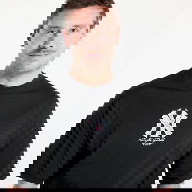 Tričko New Era New York Yankees MLB Infill Oversized T-shirt Čierna | 60667838, 2