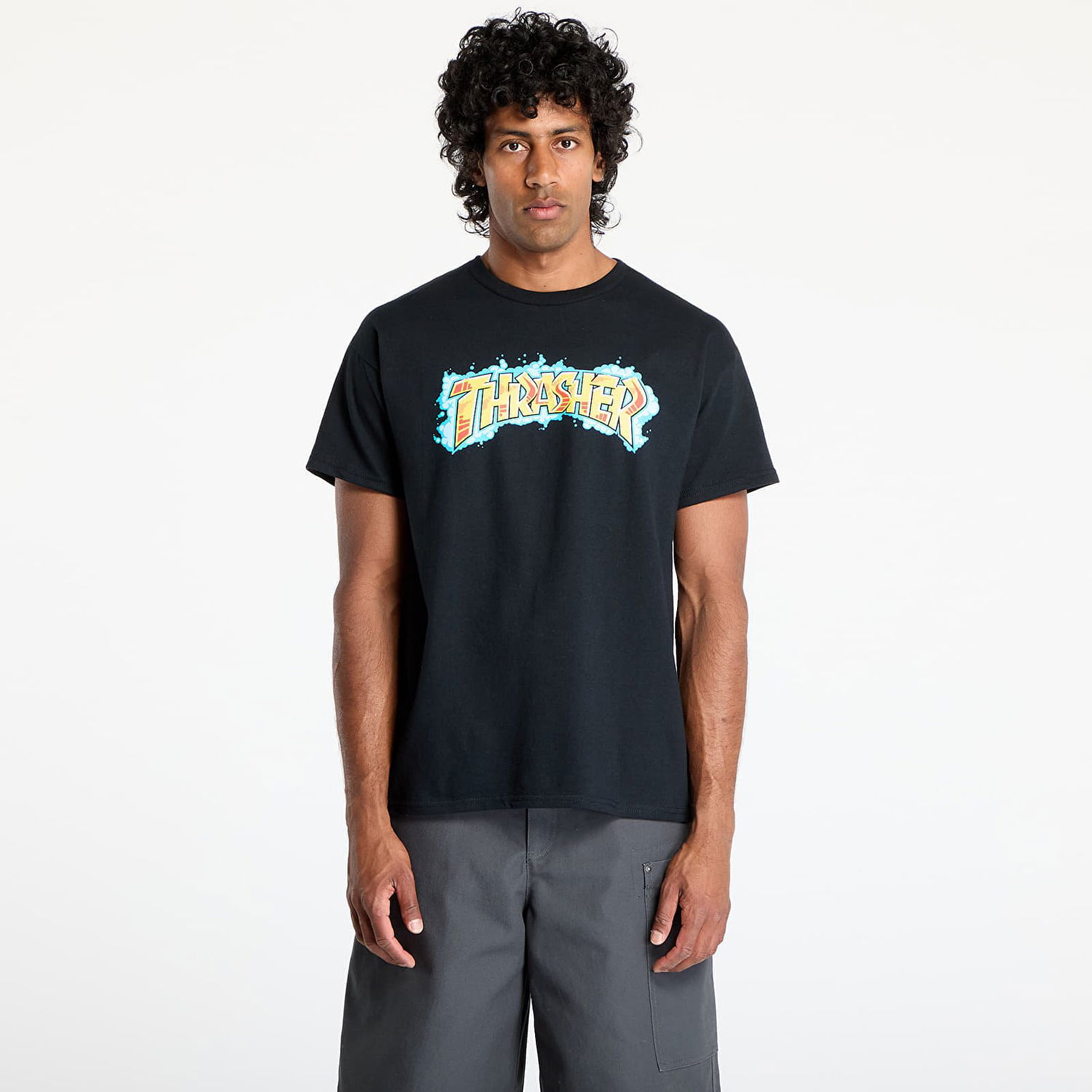 Tričko Thrasher Thrasher Graff T-Shirt Čierna | 145704, 0