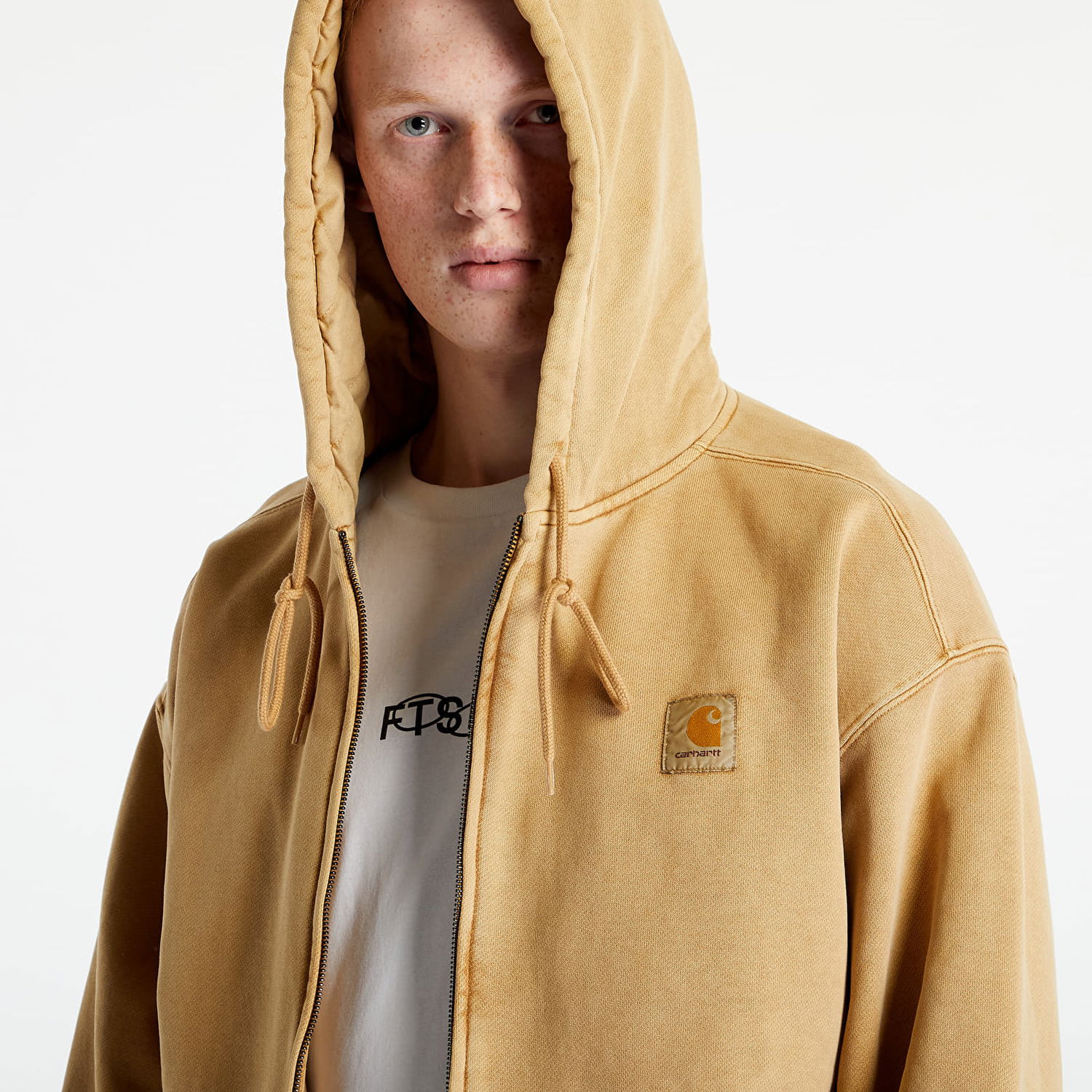 Bunda Carhartt WIP Hooded Vista Jacket Brown Béžová | I029524.07EGD, 1