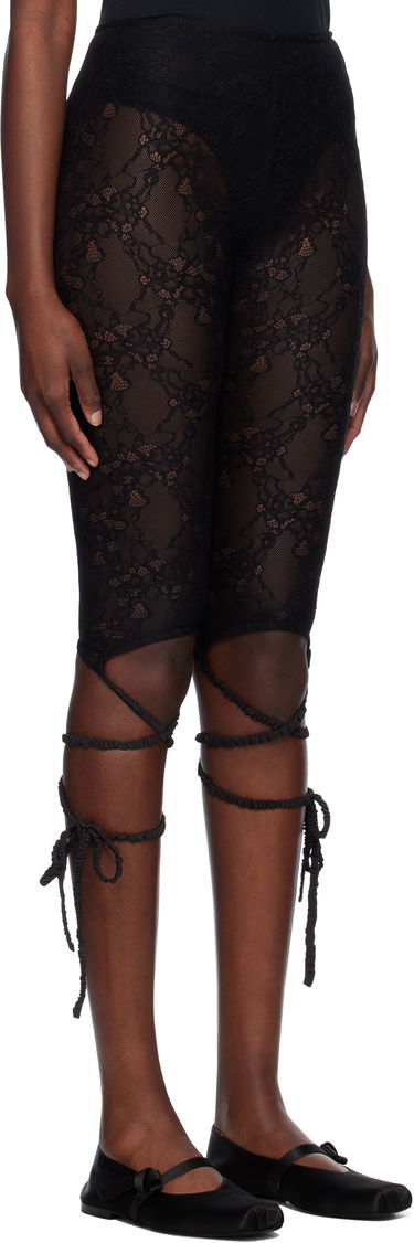 Legíny Ambush AMBUSH Lace Ribbon Leggings Čierna | 12115423, 1