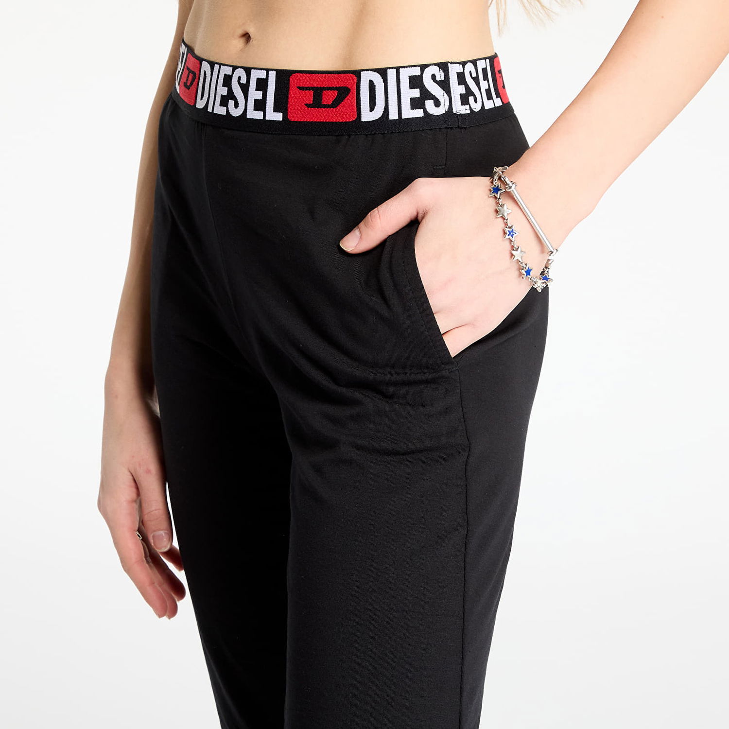 Tepláky Diesel Diesel Babyx-D-Core Lounge Pants Čierna | A17643-0NJAP 9XX, 1