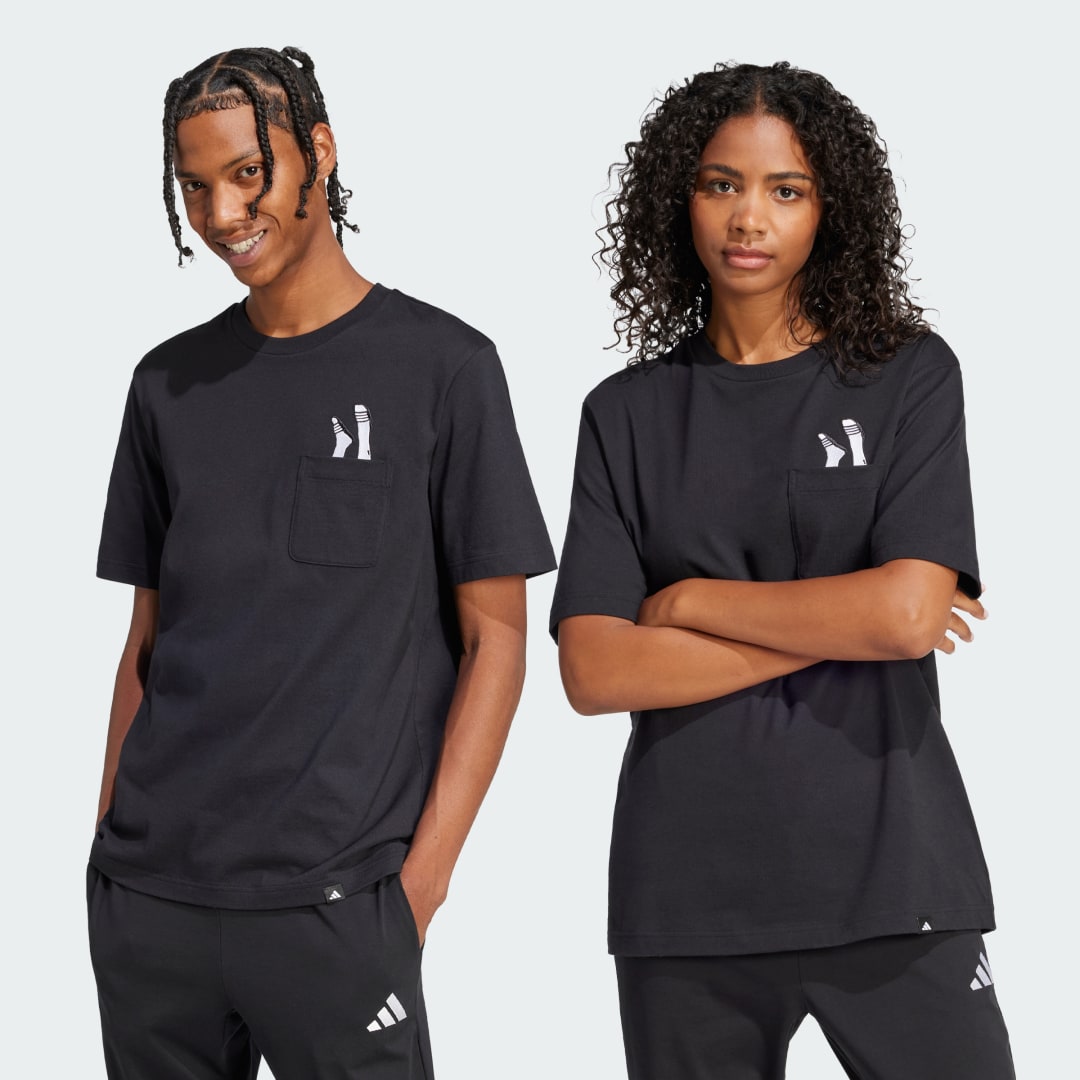 Tričko adidas Performance Graphic Pocket T-Shirt Čierna | JC5283, 0