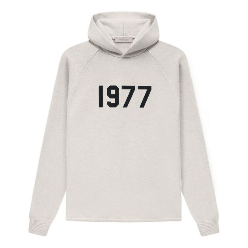 Mikina Fear of God Fear of God Essentials Knit 1977 Hoodie Šedá | FOG-SS22-011