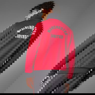 Bomber bunda adidas Originals Manchester United Originals Track Jacket Červená | IY0055, 4