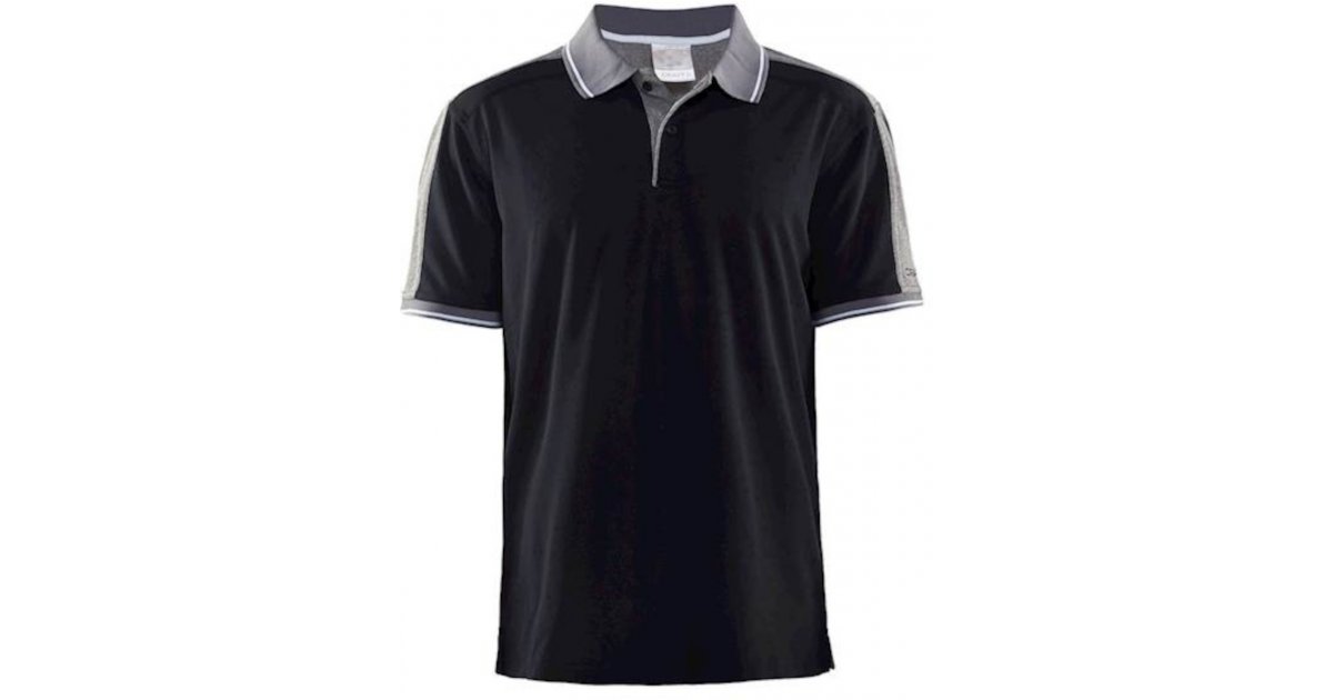 Polo tričko Craft Nobble Polo Čierna | 1905075-9975, 1