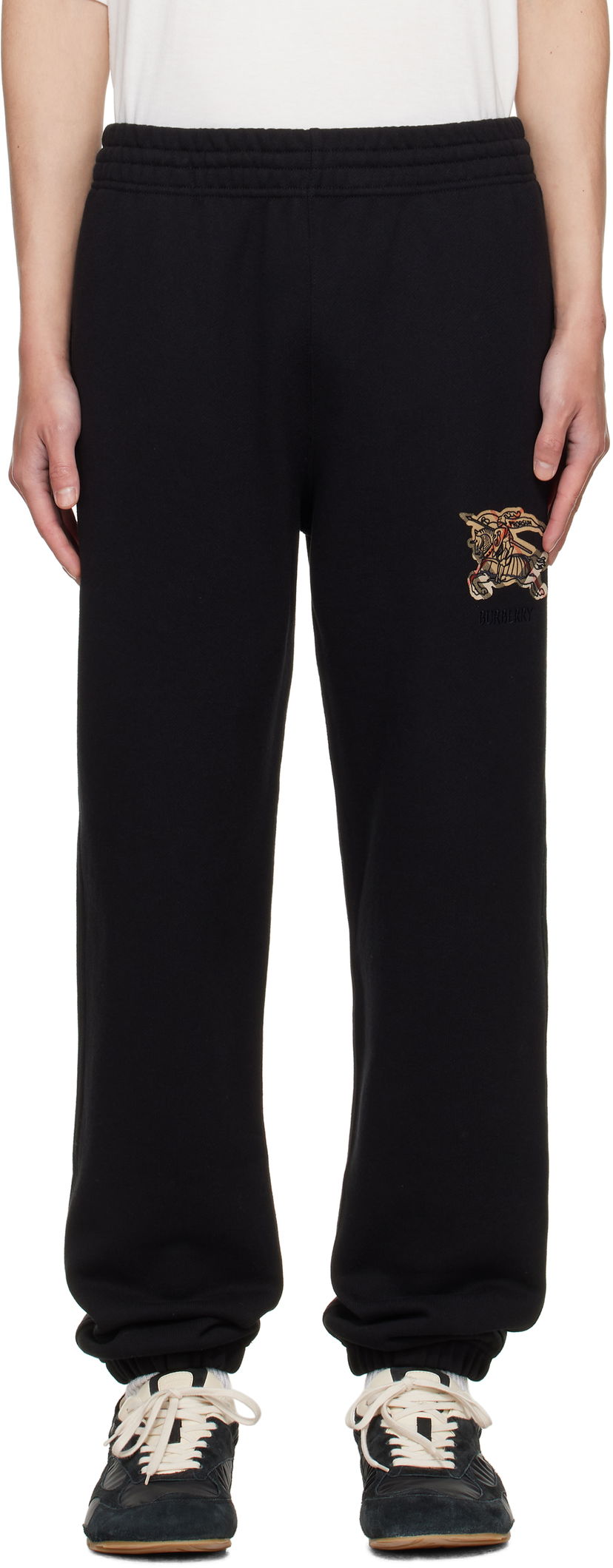 Tepláky Burberry Burberry Cotton Jogging Sweatpants Čierna | 8116095