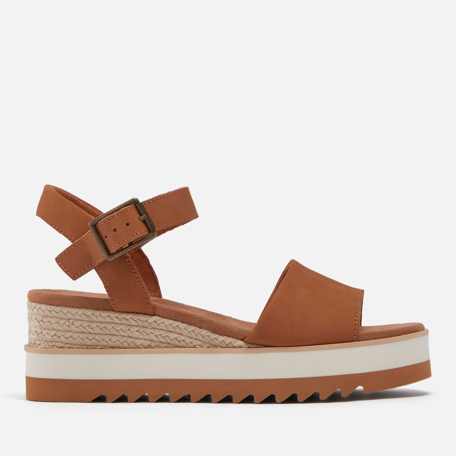 Tenisky a topánky TOMS Diana Suede Flatform Sandals Hnedá | 10019757, 0