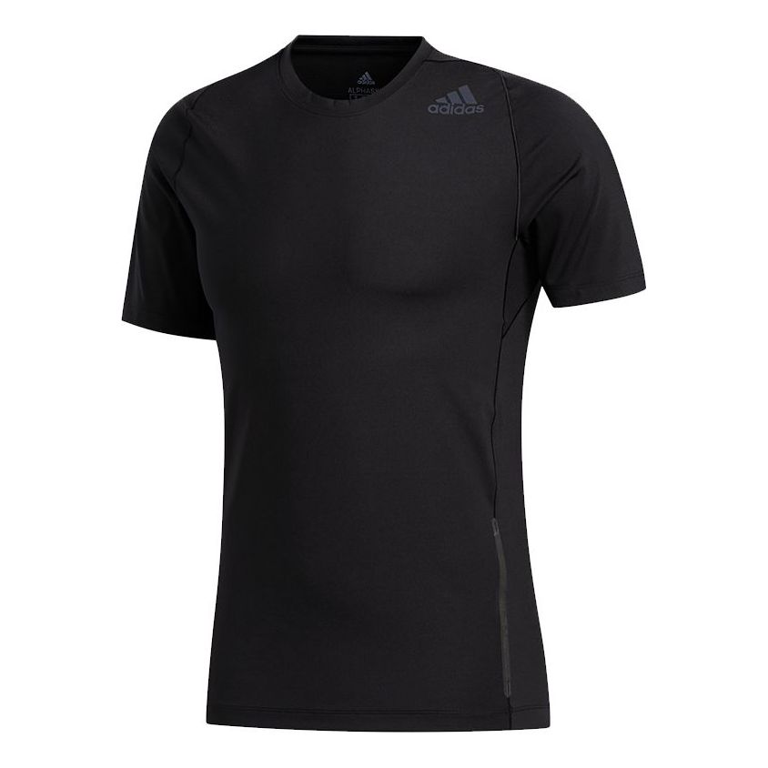 Tričko adidas Originals Ask2 Premium Training Tight Short Sleeve T-Shirt Čierna | FJ6146, 0