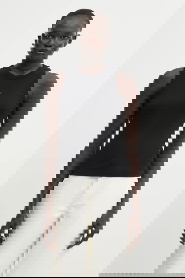 Tielko Carhartt WIP Philips A-Shirt Ribbed Tank Top Čierna | I034624.89XX, 0