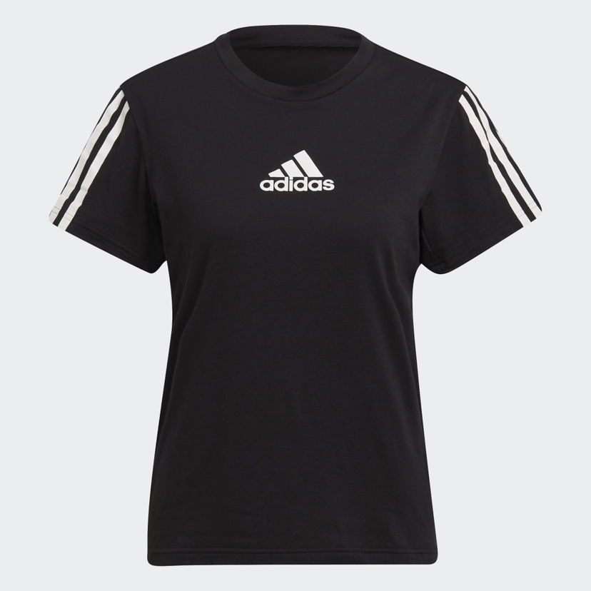 Tričko adidas Performance AEROREADY Training Cotton-Touch T-Shirt Čierna | HD1727