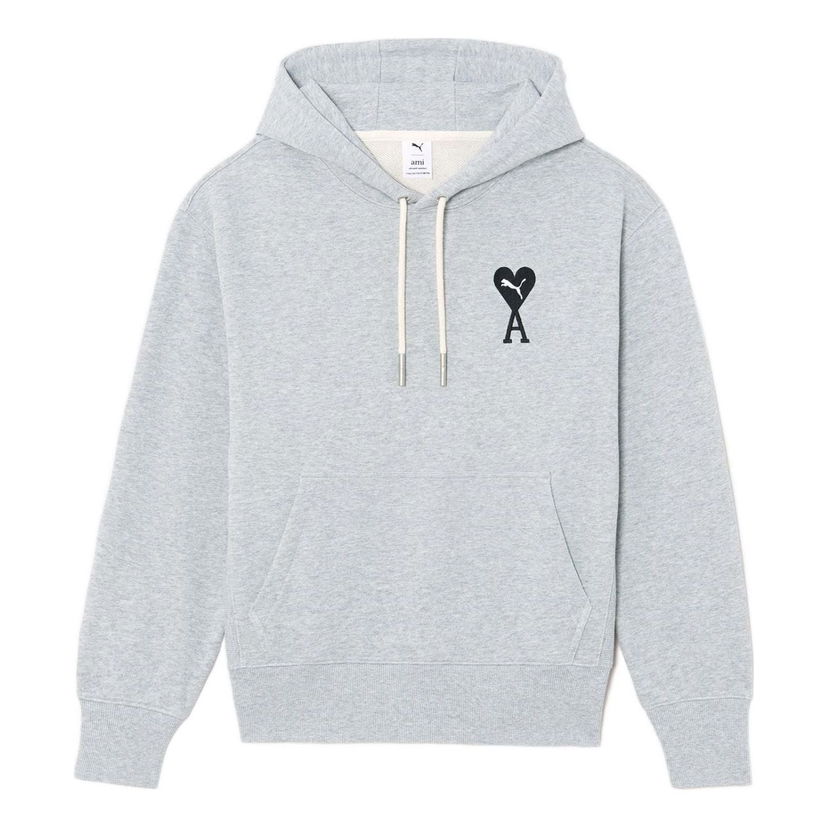 Mikina Puma AMI Hoodie Šedá | 534069-04