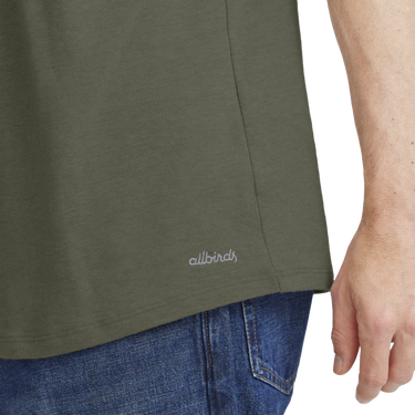 Tričko Allbirds Merino Pocket Tee, Size Small Zelené | A12108M, 3