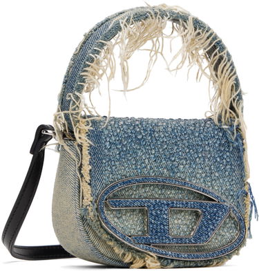 Kabelka Diesel Diesel 1DR XS Denim Shoulder Bag Modrá | X08709 P6803, 1