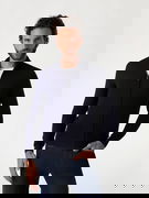 Guess Zip-Up Wool Cardigan