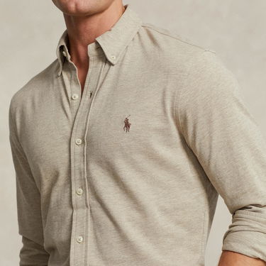 Košeľa Polo by Ralph Lauren Ralph Lauren Featherweight Pique Shirt Béžová | 710654408119, 0