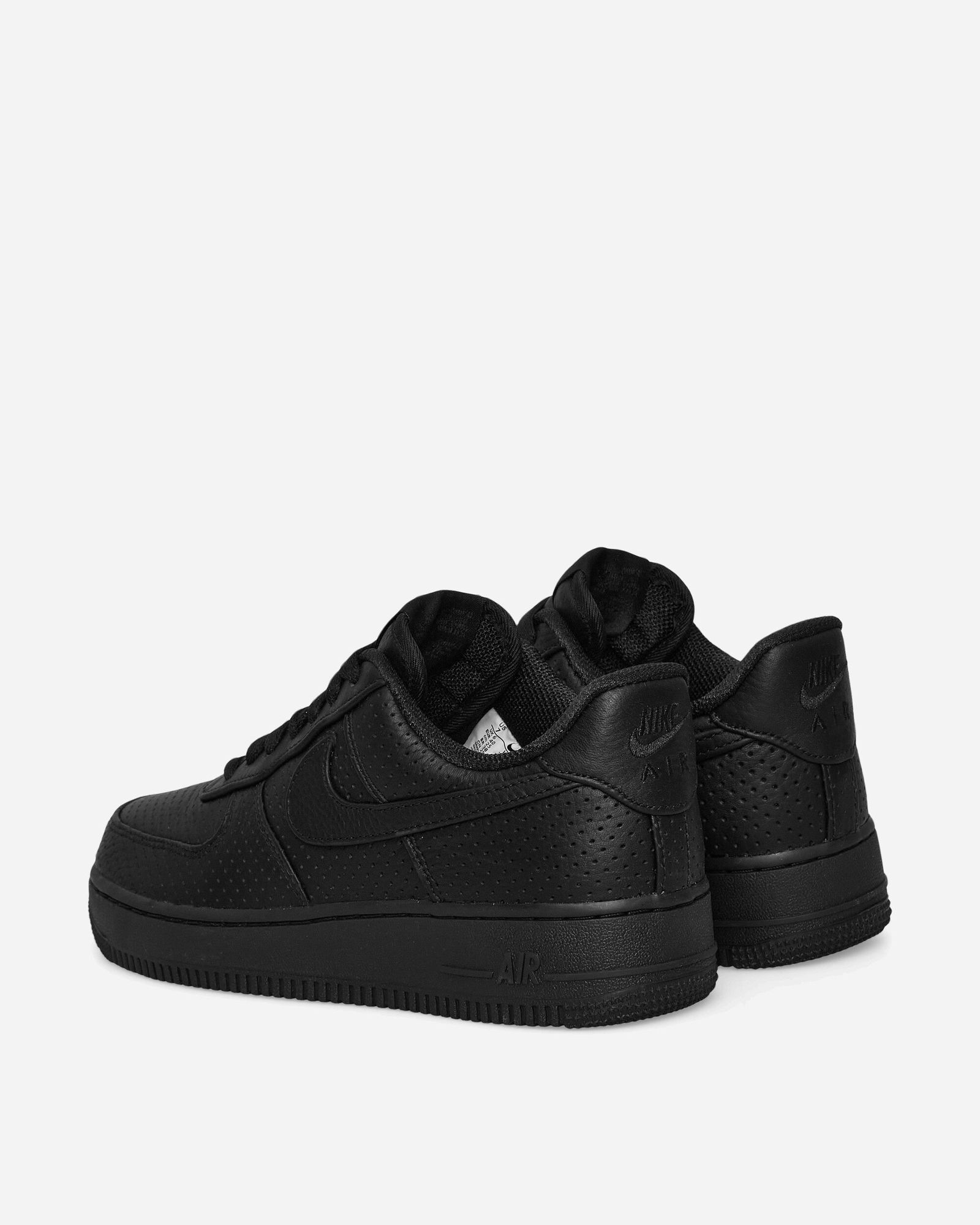 Air Force 1 Low SP Triple Black Perforated