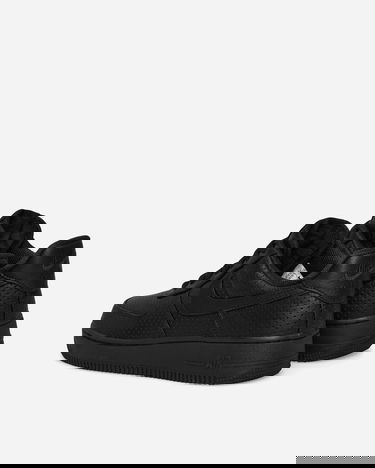 Tenisky a topánky Nike Air Force 1 Low SP Triple Black Perforated Čierna | HF8189-001, 4