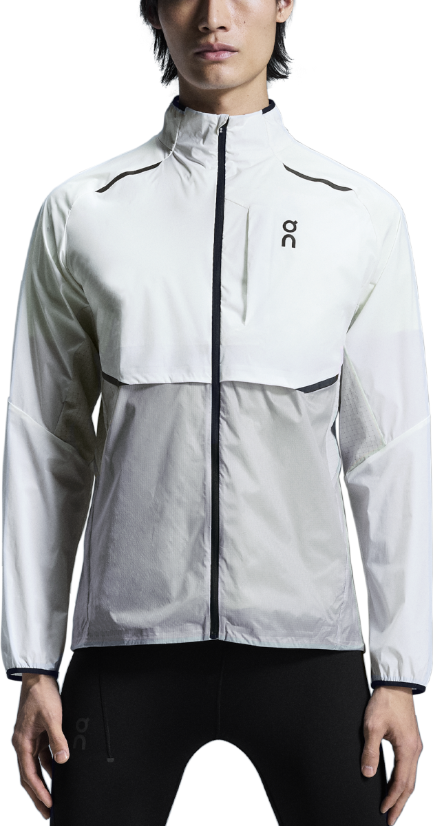 Bunda On Running Weather Jacket Biela | 1me10310813