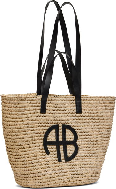 Tote bag Anine Bing ANINE BING Palermo Raffia Tote Béžová | A-13-1161-129, 1