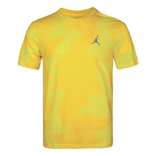 Tričko Jordan Jordan Poolside Splash Ink Print T-Shirt Žltá | CJ6216-728, 0